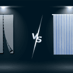 تفاوت پرده مغناطیسی با پرده پی وی سی