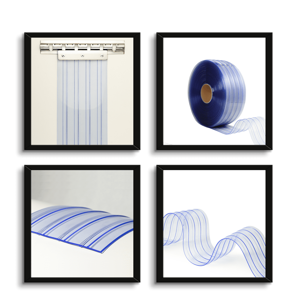 پرده استاندارد آجدار خام