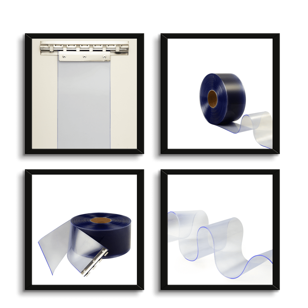 پرده فروشگاهی خام